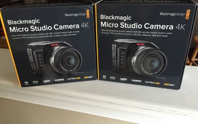 The BMD Micro Studio Cameras are here!